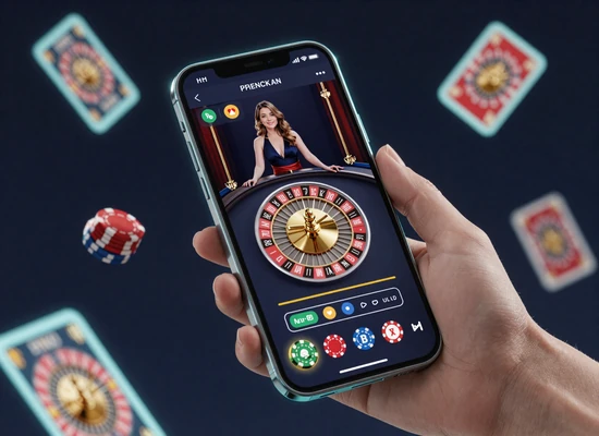 XON Casino Live Casino auf dem Smartphone mit HD-Roulette-Stream und mobiler Benutzeroberfl&auml;che